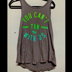 Pink by Victoria secret tank top